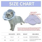 WZ PET Soft Cat Recovery Collar,Adjustable Dog Cat Cone,Dog Protective Cone Collar After Surgery,for Cats and Small Dogs,Medium,Blue - Retail: $19 WZ PET Soft Cat Recovery Collar,Adjustable Dog Cat Cone,Dog Protective Cone Collar After Surgery,for Cats and Small Dogs,Medium,Blue - Retail: $19