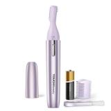 TOUCHBeauty Eyebrow Hair Trimmer for Women, Painless Precision Eyebrow Shaper, Pen-Shaped Hair Remover Razor for Face Chin Neck, Upper-Lip, Peach-Fuzz Mini Sized Battery-Operated Purple Color 1658A TOUCHBeauty Eyebrow Hair Trimmer for Women, Painless Precision Eyebrow Shaper, Pen-Shaped Hair Remover Razor for Face Chin Neck, Upper-Lip, Peach-Fuzz Mini Sized Battery-Operated Purple Color 1658A