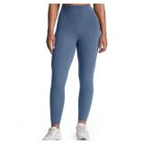 Aoxjox High Waisted Workout Breeze Leggings for Women Tummy Control Buttery Soft Yoga Pants 26\ (Steel Blue, Medium) - Retail: $31in Aoxjox High Waisted Workout Breeze Leggings for Women Tummy Control Buttery Soft Yoga Pants 26\ (Steel Blue, Medium) - Retail: $31in