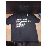 charisma uniqueness nerve talent T-Shirt M - Retail: $16 charisma uniqueness nerve talent T-Shirt M - Retail: $16
