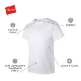 Hanes Boys Eco White Crew Undershirts, 10 Pack, Size M - Retail: $26 Hanes Boys Eco White Crew Undershirts, 10 Pack, Size M - Retail: $26