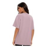 Siimcuzy 4 Pack Oversized Tshirts for Women, Loose Fit Crew Neck Summer Baggy Tops Workout Tees Plus Size T Shrt dark pink Medium - Retail: $30 Siimcuzy 4 Pack Oversized Tshirts for Women, Loose Fit Crew Neck Summer Baggy Tops Workout Tees Plus Size T Shrt dark pink Medium - Retail: $30