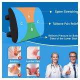 Lumbar Support Pillow for Office Chair, College Dorm Room Essentials, Memory Foam, Lower Back Support for Car, Back Pain Relief, Back Cushion for Chair with Adjustable Strap and Mesh Washable Cover -  Lumbar Support Pillow for Office Chair, College Dorm Room Essentials, Memory Foam, Lower Back Support for Car, Back Pain Relief, Back Cushion for Chair with Adjustable Strap and Mesh Washable Cover -