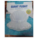 52" Thickened Inflatable Seashell Pool Float, Giant Pool Floating Raft Chair with Pearl Balls, for Birthday Party, Ocean Theme Decorations, Beach and Pool Party Decorations - Retail: $40 52" Thickened Inflatable Seashell Pool Float, Giant Pool Floating Raft Chair with Pearl Balls, for Birthday Party, Ocean Theme Decorations, Beach and Pool Party Decorations - Retail: $40