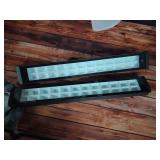 BOSITE 2 Pack 50W 96 LED RGB Light Bars Waterproof IP66 Smart APP/Remote Control Wall Washer Lights DIY 16 Millions Colors LED Light Bars for Room Stage Lighting Garden Outdoor Indoor - Retail: $50 BOSITE 2 Pack 50W 96 LED RGB Light Bars Waterproof IP66 Smart APP/Remote Control Wall Washer Lights DIY 16 Millions Colors LED Light Bars for Room Stage Lighting Garden Outdoor Indoor - Retail: $50