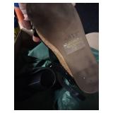 Black Leather Cork Platform Sandals size 6 - Retail: $25 Black Leather Cork Platform Sandals size 6 - Retail: $25