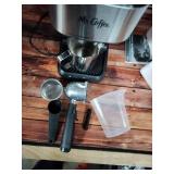 Mr. Coffee 4-Shot Steam Espresso Cappuccino and Latte Maker with Stainless Steel Frothing Pitcher - Retail: $56 Mr. Coffee 4-Shot Steam Espresso Cappuccino and Latte Maker with Stainless Steel Frothing Pitcher - Retail: $56