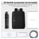 Ybervont Starlink Gen 3 Outdoor Travel Bag, Backpack for Starlink Dish and All Accessories, Easy to Carry for Outdoor Camping and RV Trips - Retail: $60 Ybervont Starlink Gen 3 Outdoor Travel Bag, Backpack for Starlink Dish and All Accessories, Easy to Carry for Outdoor Camping and RV Trips - Retail: $60