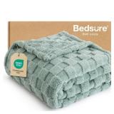 Bedsure GentleSoft Sage Green Throw Blanket for Couch - Checkered Fleece Blankets Gifts for Women Men Girls, Cute Soft Cozy Throw for Bedroom Home Decor Gifts, 50x60 Inche Bedsure GentleSoft Sage Green Throw Blanket for Couch - Checkered Fleece Blankets Gifts for Women Men Girls, Cute Soft Cozy Throw for Bedroom Home Decor Gifts, 50x60 Inche