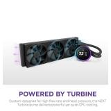 NZXT Kraken Elite 360 2024 - AIO CPU Liquid Cooler - 360mm Radiator - 3 x F120P Fans - Customizable 2.72\ IPS LCD - NZXT Turbine Pump - AMD® AM5, AM4 - Intel® LGA 1851/1700, 1200/115X - Black - Reta NZXT Kraken Elite 360 2024 - AIO CPU Liquid Cooler - 360mm Radiator - 3 x F120P Fans - Customizable 2.72\ IPS LCD - NZXT Turbine Pump - AMD® AM5, AM4 - Intel® LGA 1851/1700, 1200/115X - Black - Reta