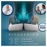 Pressure Relief Seat Cushion for Tailbone Pain - X Large Office Chair Cushion for Back Pain, Coccyx and Sciatica Pain Relief Pillow. Memory Foam Seat Cushions for Office Chairs. Extra Cover (Black) -  Pressure Relief Seat Cushion for Tailbone Pain - X Large Office Chair Cushion for Back Pain, Coccyx and Sciatica Pain Relief Pillow. Memory Foam Seat Cushions for Office Chairs. Extra Cover (Black) -