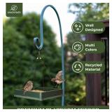 Kingsyard Platform Mealworm Bird Feeder for Outside, Recycled Plastic Hanging Tray Bird Feeders with Large Capacity 3.5 lbs, Premium Quality and Durable, Great for Attracting Wild Birds, Green - Retai Kingsyard Platform Mealworm Bird Feeder for Outside, Recycled Plastic Hanging Tray Bird Feeders with Large Capacity 3.5 lbs, Premium Quality and Durable, Great for Attracting Wild Birds, Green - Retai