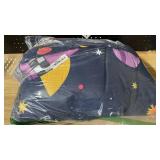 Aimuan Twin Comforter Set Kids Space Rocket Bedding Set Super Soft and Cute Aliens UFO Printed for Teen Boys Girls (Navy, Twin) - Retail: $40 Aimuan Twin Comforter Set Kids Space Rocket Bedding Set Super Soft and Cute Aliens UFO Printed for Teen Boys Girls (Navy, Twin) - Retail: $40
