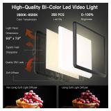 2-Pack LED Video Light Kit, NiceVeedi Studio Light, 2800-6500K Dimmable Photography Lighting Kit with Tripod StandandPhone Holder, 73\ Stream Light for Video Recording, Game Streaming, YouTube - Retai 2-Pack LED Video Light Kit, NiceVeedi Studio Light, 2800-6500K Dimmable Photography Lighting Kit with Tripod StandandPhone Holder, 73\ Stream Light for Video Recording, Game Streaming, YouTube - Retai