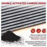 VEPAGOO CF11183 Carbon Cabin Air Filter for Chrysler Dodge Durango Jeep Grand Cherokee 2011 2012 2013 2014 2015 2016 2017 2018 2019 2020 2021 VEPAGOO CF11183 Carbon Cabin Air Filter for Chrysler Dodge Durango Jeep Grand Cherokee 2011 2012 2013 2014 2015 2016 2017 2018 2019 2020 2021
