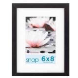 Snap - 6\x8\in Wall Mount Mat Picture - Perfect for Showcasing Memories in Style - Versatile and Durable Design for Home or Office Décor - Rectangular Black TableTop - Single Picture Frame - Retail:  Snap - 6\x8\in Wall Mount Mat Picture - Perfect for Showcasing Memories in Style - Versatile and Durable Design for Home or Office Décor - Rectangular Black TableTop - Single Picture Frame - Retail: