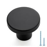 Ravinte 60 Pack Cabinet Knobs Black Kitchen Cabinet Knobs Round Dresser Drawer Knobs Matte Black Drawer Pulls Closet Door Knobs 1-1/5 Inch - Retail: $56 Ravinte 60 Pack Cabinet Knobs Black Kitchen Cabinet Knobs Round Dresser Drawer Knobs Matte Black Drawer Pulls Closet Door Knobs 1-1/5 Inch - Retail: $56