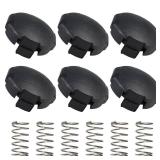 Zeenparts X472000070 Speed Feed 400 Trimmer Head Cap Compatible with Echo Trimmer Wear Cap Spool Cover 4\ Heads SRM-225 SRM-230 PAS-225 6 Pcs with Spring - Retail: $24in Zeenparts X472000070 Speed Feed 400 Trimmer Head Cap Compatible with Echo Trimmer Wear Cap Spool Cover 4\ Heads SRM-225 SRM-230 PAS-225 6 Pcs with Spring - Retail: $24in