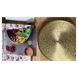 Decorative Brass Floral Spice Box - Retail: $45 Decorative Brass Floral Spice Box - Retail: $45