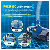 Ussuray R0526900 Quick Connector for Zodiac Baracuda MX6, MX8, T5 and T5 Duo Suction Cleaners Blue - Retail: $9 Ussuray R0526900 Quick Connector for Zodiac Baracuda MX6, MX8, T5 and T5 Duo Suction Cleaners Blue - Retail: $9