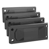 HEKAGURA Magnetic Gun Mount | 45lbs Capacity | Premium Rubber Coating | Pistol and Revolver CCW Ruger Glocks | Concealed Gun Holder for Car, Truck, Desk, Safe and Wall - Gun Accessories - Retail: $20 HEKAGURA Magnetic Gun Mount | 45lbs Capacity | Premium Rubber Coating | Pistol and Revolver CCW Ruger Glocks | Concealed Gun Holder for Car, Truck, Desk, Safe and Wall - Gun Accessories - Retail: $20