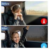Car Window Shades, 2 Pack Breathable Mesh Car Side Back Window Sun Shades, Stretchy Window Screen for Baby Family Pet UV Protection, Window Covers Fit for Most(95percent) of Cars - (Medium 39\x19\in)  Car Window Shades, 2 Pack Breathable Mesh Car Side Back Window Sun Shades, Stretchy Window Screen for Baby Family Pet UV Protection, Window Covers Fit for Most(95percent) of Cars - (Medium 39\x19\in)