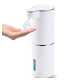 LAOPAO Soap Dispenser, Automatic Foaming Hand Soap Dispenser Touchless Rechargeable Bathroom Countertop Soap Pump for Kids Xmas Gift 300ml - Retail: $29 LAOPAO Soap Dispenser, Automatic Foaming Hand Soap Dispenser Touchless Rechargeable Bathroom Countertop Soap Pump for Kids Xmas Gift 300ml - Retail: $29