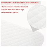 Washable Cotton Tummy Liners for Sweat Rash Plus Size Under Belly Sweat Liners Diamond Grid Cotton Pads Belly Band for Skin Rash3PCS - Retail: $10 Washable Cotton Tummy Liners for Sweat Rash Plus Size Under Belly Sweat Liners Diamond Grid Cotton Pads Belly Band for Skin Rash3PCS - Retail: $10