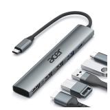 Acer 5 in 1 USB C Hub with 4K HDMI, 100W Power Delivery, 3 USB A Data Ports, USB C to HDMI Multiport Adapter for Laptop, PC, Tablet, MacBook Air, iPad Air, iMac, iPhone 15/16 Pro/Pro Max - Retail: $16 Acer 5 in 1 USB C Hub with 4K HDMI, 100W Power Delivery, 3 USB A Data Ports, USB C to HDMI Multiport Adapter for Laptop, PC, Tablet, MacBook Air, iPad Air, iMac, iPhone 15/16 Pro/Pro Max - Retail: $16