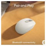 Logitech M196 Bluetooth Wireless Mouse, Compact and Portable Mouse for Laptops, Tablets and More, 12-Month Battery, Smooth Tracking, Compatible with PC and Mac, Windows and macOS - Off White - Retail: Logitech M196 Bluetooth Wireless Mouse, Compact and Portable Mouse for Laptops, Tablets and More, 12-Month Battery, Smooth Tracking, Compatible with PC and Mac, Windows and macOS - Off White - Retail:
