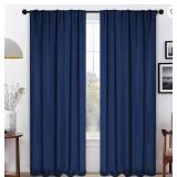*Approximate Stock Photo* 84x42" Blue Curtains *Approximate Stock Photo* 84x42" Blue Curtains