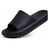 Comwarm Cloud Slippers, XL, Black Comwarm Cloud Slippers, XL, Black
