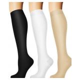 3pk Compression Socks L/XL 3pk Compression Socks L/XL
