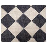76x25" DIamond-checkered Runner Rug 76x25" DIamond-checkered Runner Rug