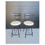 Mid-Century Modern Bar Stools - Set of 2 Mid-Century Modern Bar Stools - Set of 2