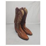 Tony Lama Python Skin Western Boots Tony Lama Python Skin Western Boots