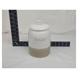 Classic White Ceramic Canister Set - Flour, Sugar, Tea Classic White Ceramic Canister Set - Flour, Sugar, Tea