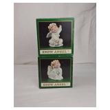 Snow Angel Cherub Figurines - Set of 2 Snow Angel Cherub Figurines - Set of 2