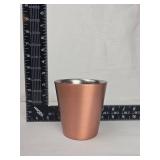 Copper-Colored Stainless Steel Tumbler Set Copper-Colored Stainless Steel Tumbler Set