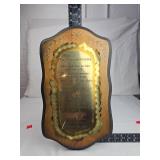 Ten Commandments Decorative Wall Plaque Ten Commandments Decorative Wall Plaque