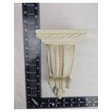 Decorative White Wall Corbel Pair Decorative White Wall Corbel Pair