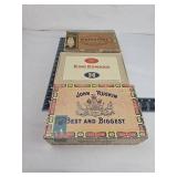 Classic Cigar Box Collection - John Ruskin, King Edward, White Owl Classic Cigar Box Collection - John Ruskin, King Edward, White Owl