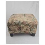 Floral Fabric Jewelry Box with Storage Compartments Floral Fabric Jewelry Box with Storage Compartments