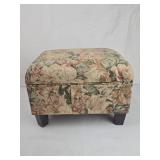 Floral Fabric Jewelry Box with Storage Compartments Floral Fabric Jewelry Box with Storage Compartments