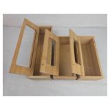 Bamboo Storage Box Set - Gallon, Quart & Snack Sizes Bamboo Storage Box Set - Gallon, Quart & Snack Sizes