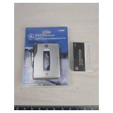 GE Mini Cassette Recorder/Player GE Mini Cassette Recorder/Player
