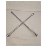 Four-Way Lug Wrench Tool Four-Way Lug Wrench Tool