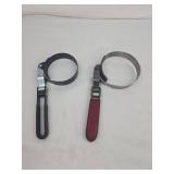 Oil Filter Wrench Set with Red Handles Oil Filter Wrench Set with Red Handles