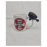 Emergency Coffee Bell Mug Emergency Coffee Bell Mug