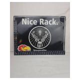Jagermeister Nice Rack Metal Bar Sign Jagermeister Nice Rack Metal Bar Sign
